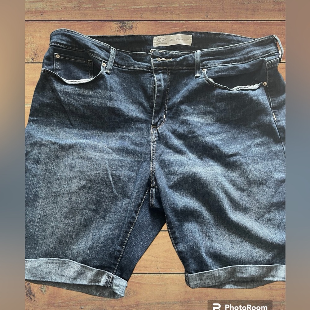 Women size 20 jeans Bermuda shorts